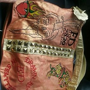 Like new ed hardy bag